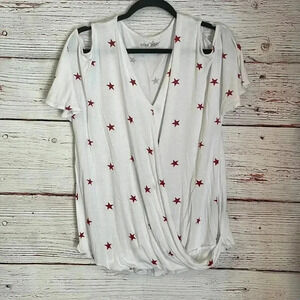 Dear John cold shoulder tee